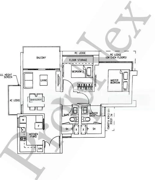 2 Bed Condo for Sale in  H2O Residences - Image 6