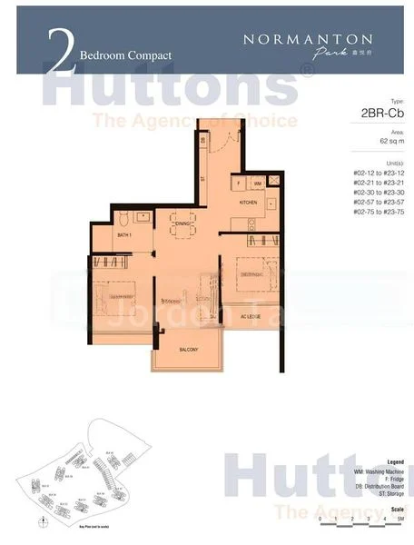 2 Bed Condo for Sale in  Normanton Park - Image 7