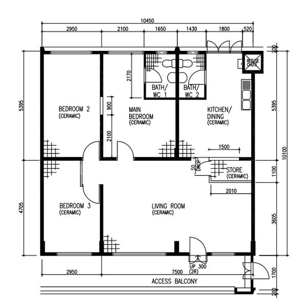 4 Room (4A) HDB for Sale in 436 Fajar Road - Image 13