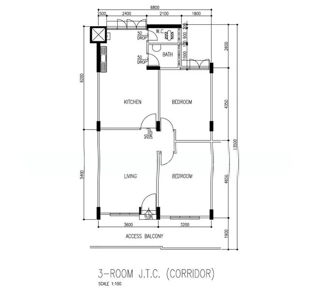 3 Room (3I) HDB for Sale in  412 Pandan Gardens - Image 14
