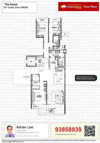 3 Bed Condo for Rent in  The Azure - Image 19