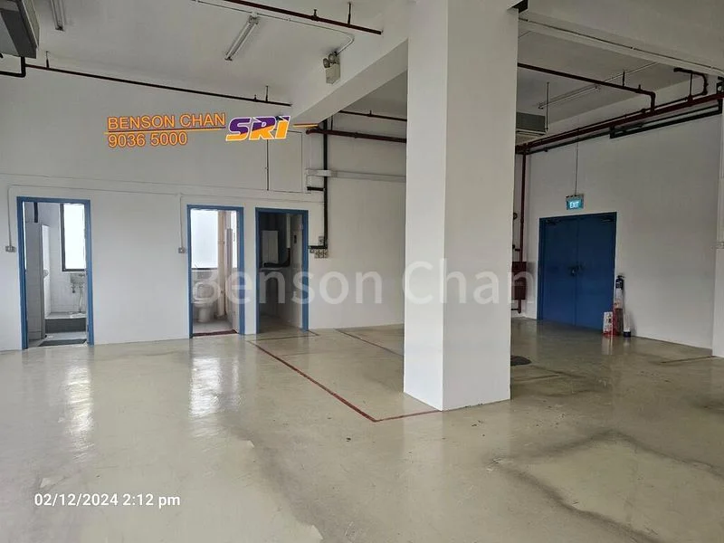 Warehouse for Rent: Tai Seng MRT, own toilet, Dual entrance. - Image 7