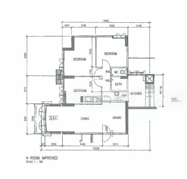 4 Room (4I) HDB for Sale in  101 Whampoa Drive - Image 9