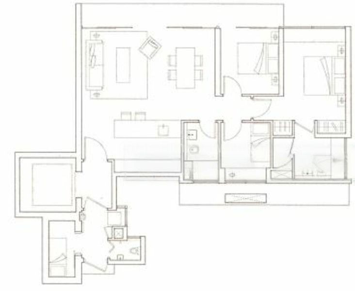 3 Bed Apartment (Condo) for Rent in  Scotts Square - Image 5