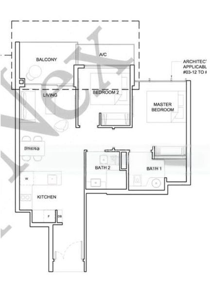 2 Bed Condo for Rent in  High Park Residences - Image 13