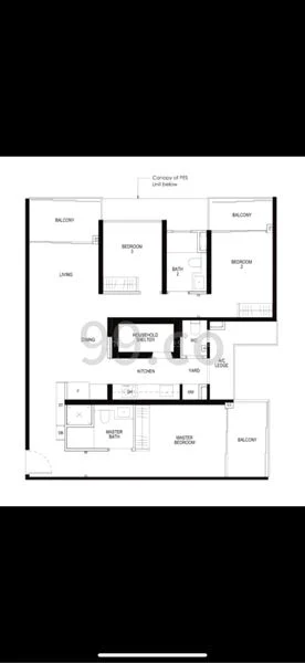 3 Bed Condo for Sale in  Daintree Residence - Image 9