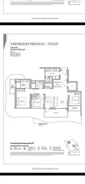 3 Bed Condo for Sale in Zyon Grand - Image 9