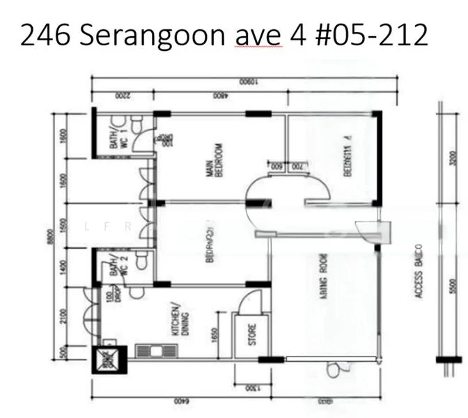 Common Room (HDB) for Rent in 246 Serangoon Avenue 3 - Image 10