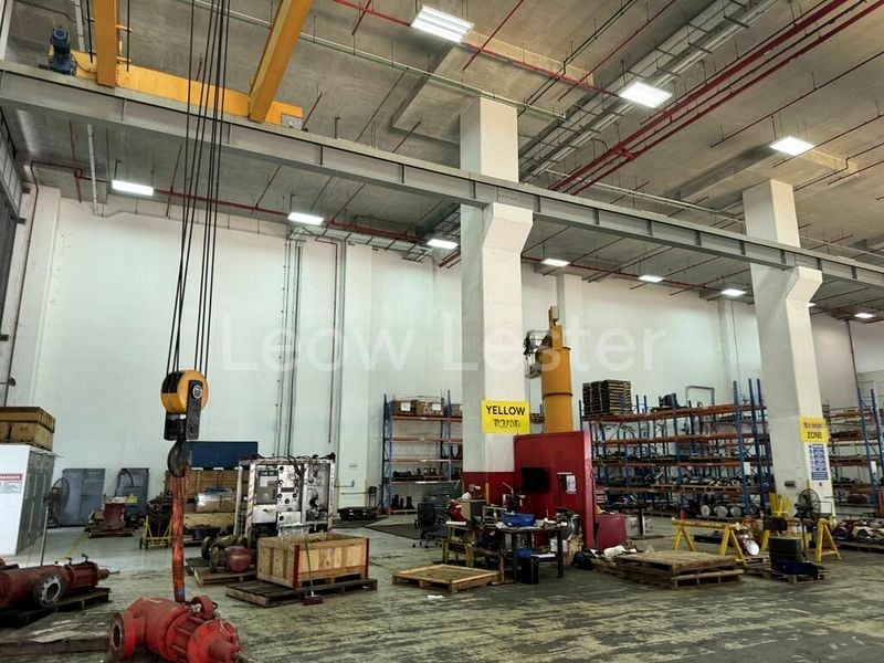 Light Industrial (B1) for Rent: 8m high workshop, overhead crane for oil, gas, and marine related trades. - Image 3