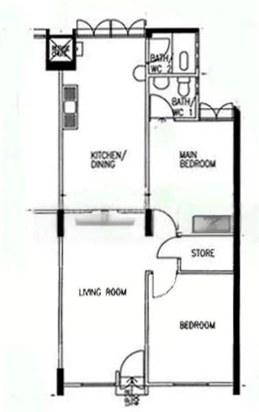 3 Room (3NG) HDB for Rent in  237 Serangoon Avenue 3 - Image 11