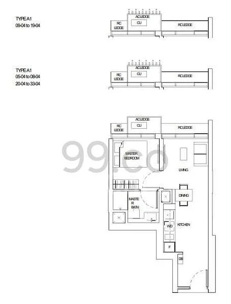 1 Bed Apartment (Condo) for Rent in One Bernam - Image 6