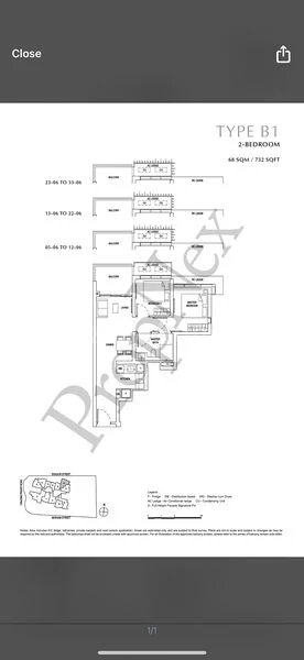 2 Bed Apartment (Condo) for Rent in One Bernam - Image 1