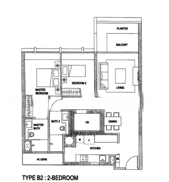 2 Bed Condo for Rent in  The Minton - Image 14