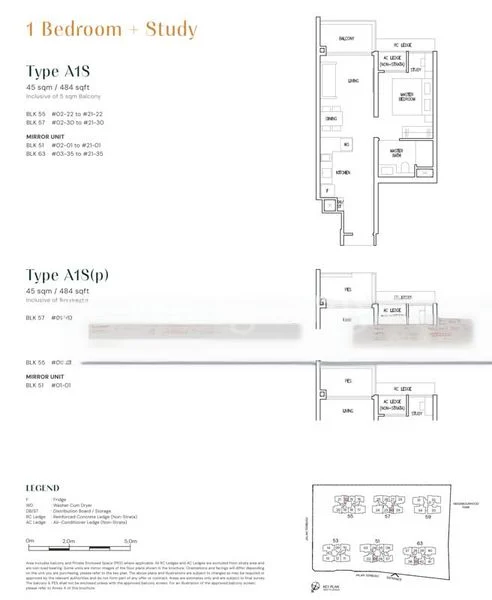 1 Bed Condo for Sale in  Emerald of Katong - Image 7