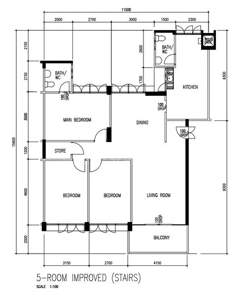 5 Room (5I) HDB for Sale in 213 Yishun Street 21 - Image 12