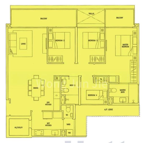 4 Bed Executive Condo for Rent in  Citylife @ Tampines - Image 17