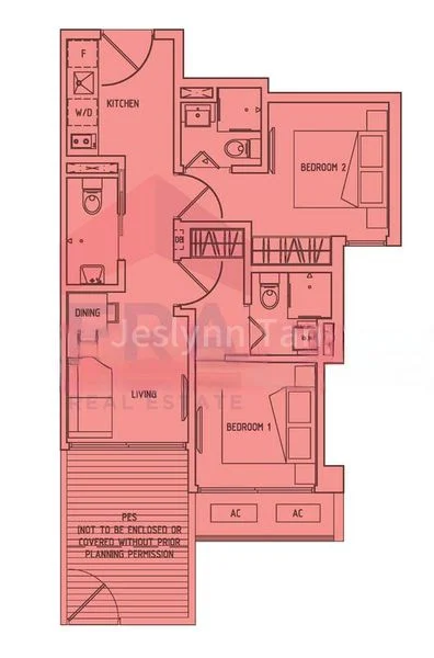 2 Bed Apartment (Condo) for Sale in  8 Farrer Suites - Image 18