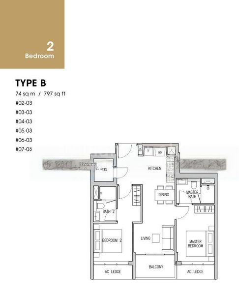 2 Bed Apartment (Condo) for Sale in Gems Ville - Image 5