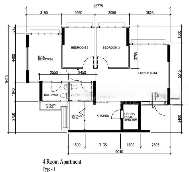 4 Room (4A) HDB for Sale in  443D Bukit Batok West Avenue 8 - Image 16