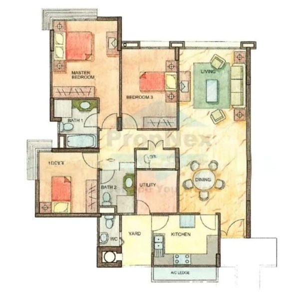 3 Bed Condo for Rent in  Carissa Park Condominium - Image 6