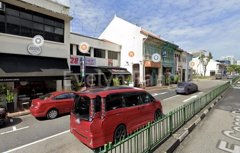 Food & Beverage for Rent: Affordable F&B Shophouse, 1st Floor on East Coast Road with High Footfall! - Image 1