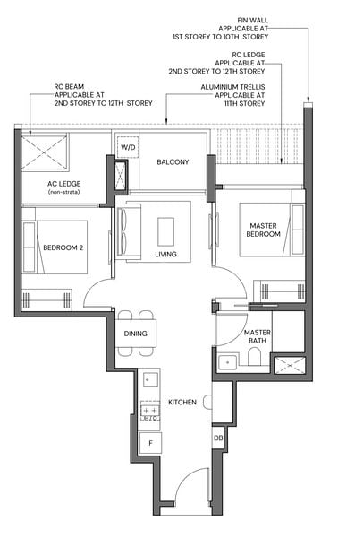 2 Bed Condo for Sale in  Canberra Crescent Residences - Image 3