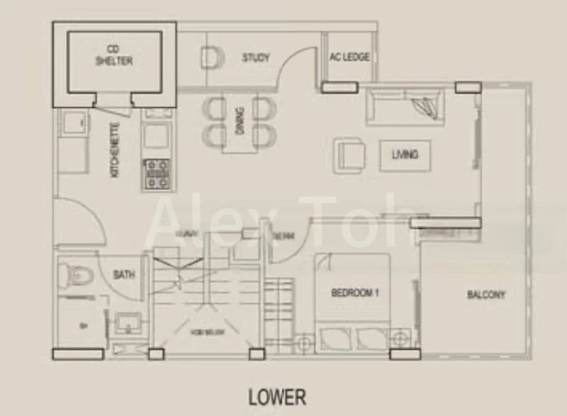 2 Bed Condo for Rent in  East Village - Image 14