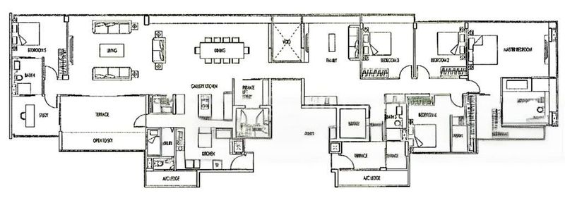5 Bed Apartment (Condo) for Rent in  The Vermont On Cairnhill - Image 14
