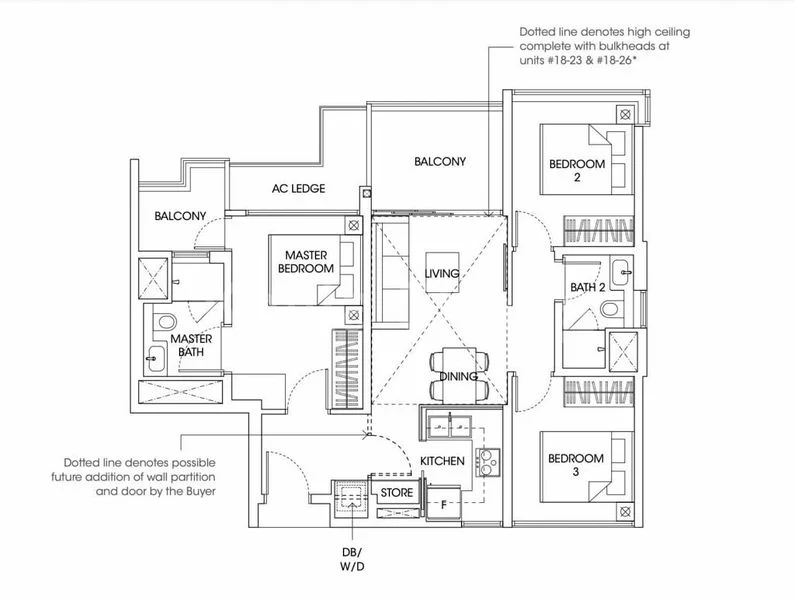 2 Bed Condo for Rent in  The Antares - Image 5