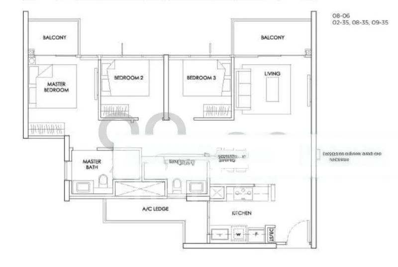 3 Bed Condo for Sale in  The Alps Residences - Image 8