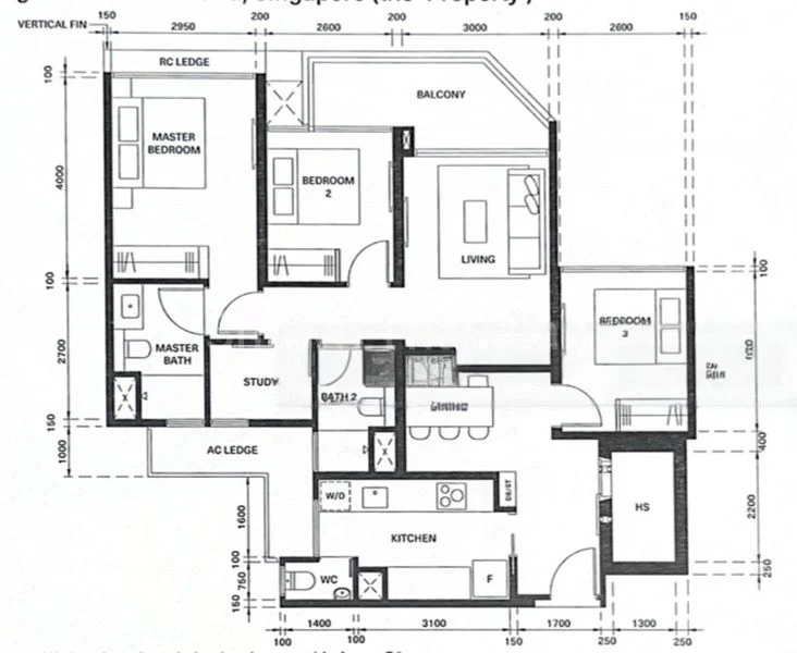 3 Bed Condo for Rent in  The Watergardens At Canberra - Image 13