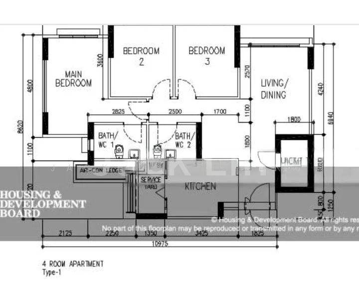 4 Room (4A) HDB for Sale in  188C Bedok North Street 4 - Image 13