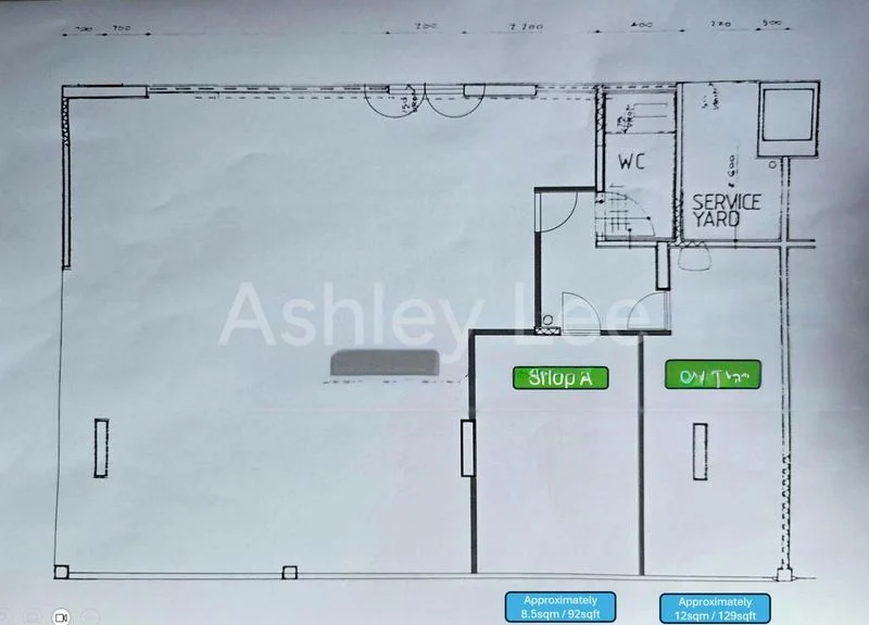 Shop / Shophouse for Rent: Tessensohn Road - Image 7