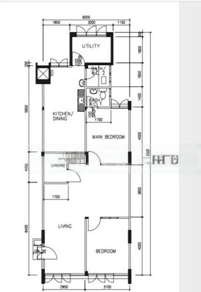 Common Room (HDB) for Rent in  33 Teban Gardens Road - Image 7