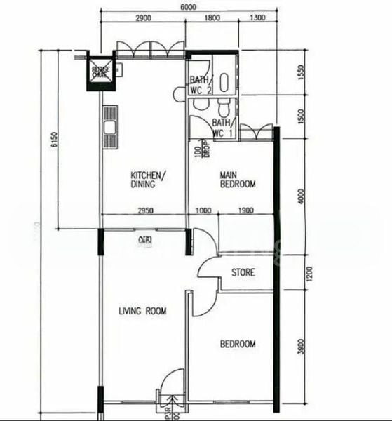 3 Room (3NG) HDB for Rent in  704 West Coast Road - Image 6