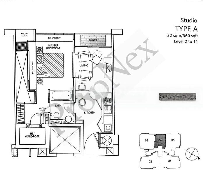 1 Bed Apartment (Condo) for Sale in  Shanghai One - Image 5