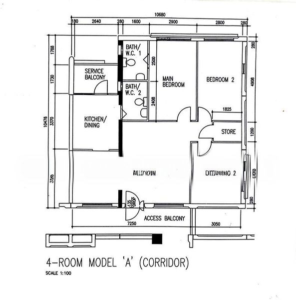 4 Room (4A) HDB for Sale in  668 Choa Chu Kang Crescent - Image 8