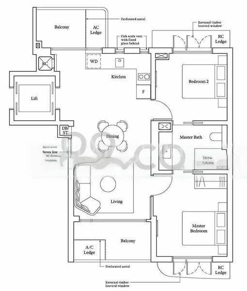 2 Bed Condo for Sale in Avenue South Residence - Image 9