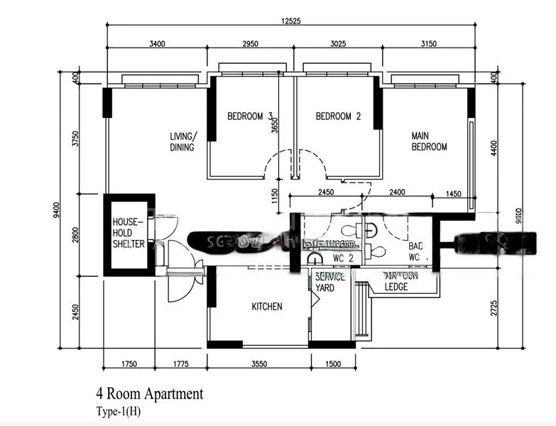 4 Room (4A) HDB for Sale in  449B Bukit Batok West Avenue 9 - Image 12