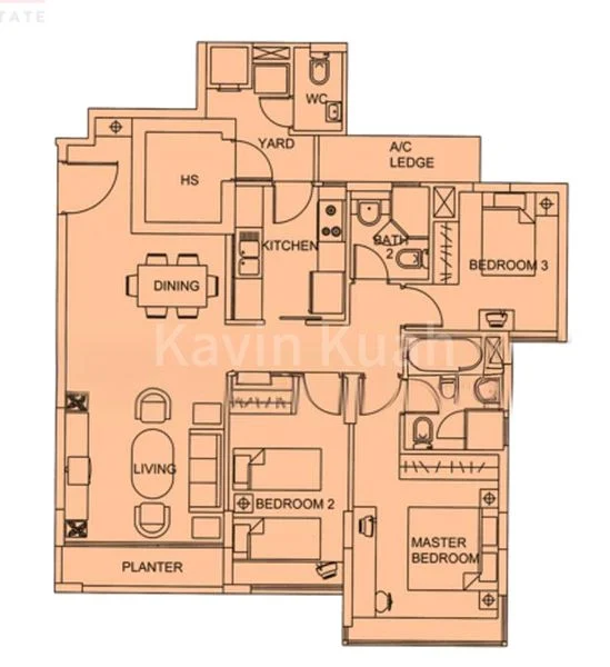 3 Bed Condo for Rent in  Sunglade - Image 12