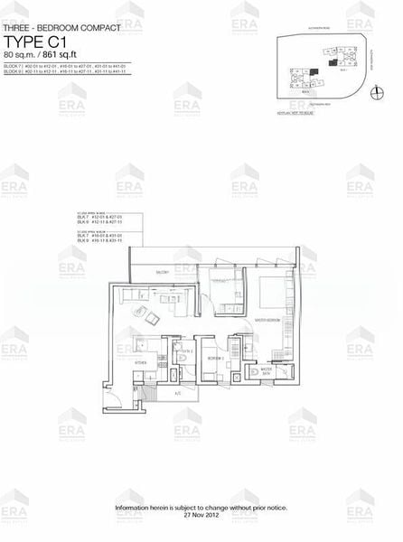 3 Bed Condo for Rent in  Echelon - Image 11