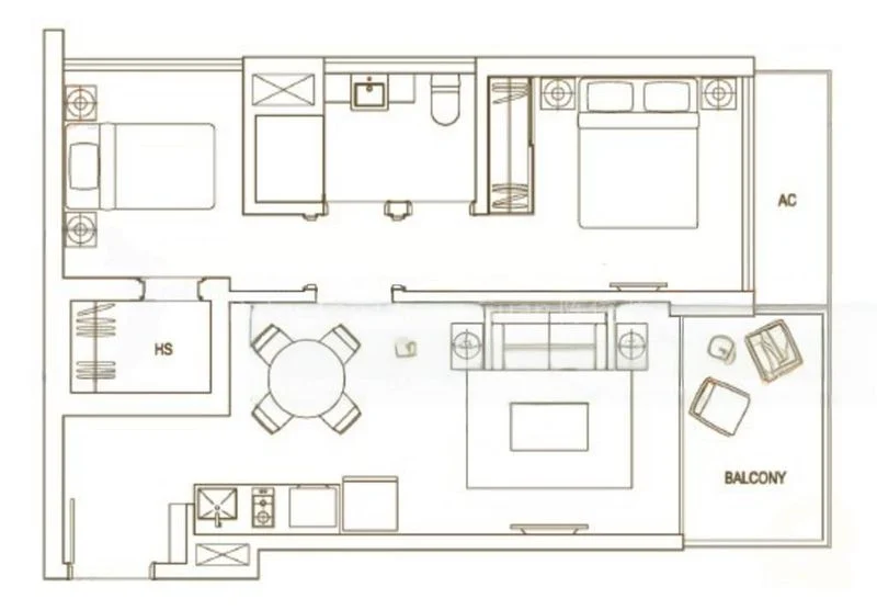 2 Bed Apartment (Condo) for Rent in  The Interweave - Image 8