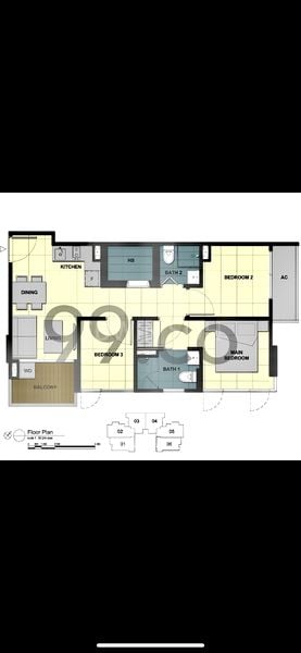 3 Bed Apartment (Condo) for Sale in  Forte Suites - Image 6