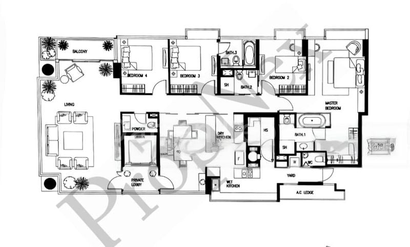 4 Bed Condo for Sale in The Grange - Image 19