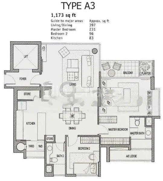 2 Bed Condo for Sale in  Draycott Eight - Image 16