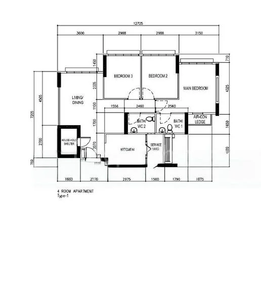 4 Room (4A) HDB for Sale in  274B Compassvale Bow - Image 16