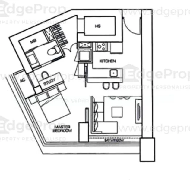 1 Bed Condo for Rent in  The Sail @ Marina Bay - Image 5