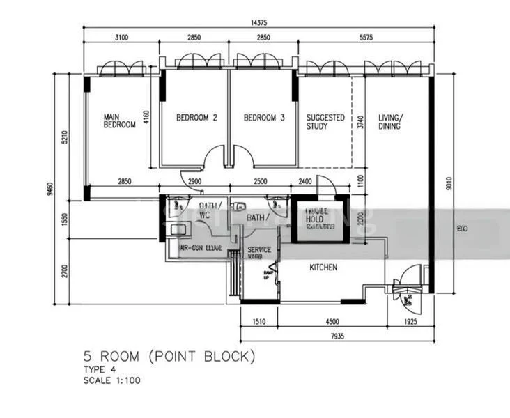 5 Room (5I) HDB for Sale in  487A Choa Chu Kang Avenue 5 - Image 7