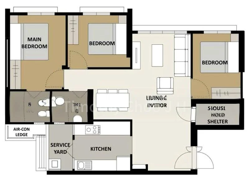 4 Room (4A) HDB for Sale in  409C Northshore Drive - Image 16