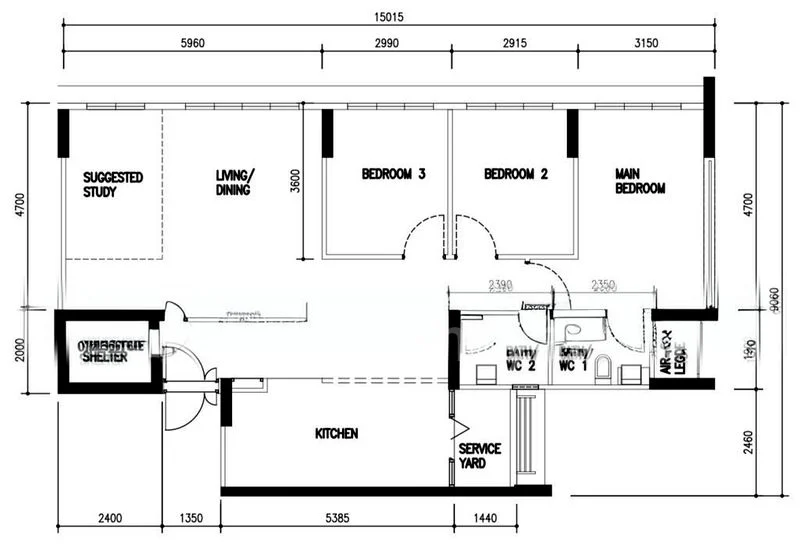 5 Room (5I) HDB for Sale in  605D Tampines Street 61 - Image 19